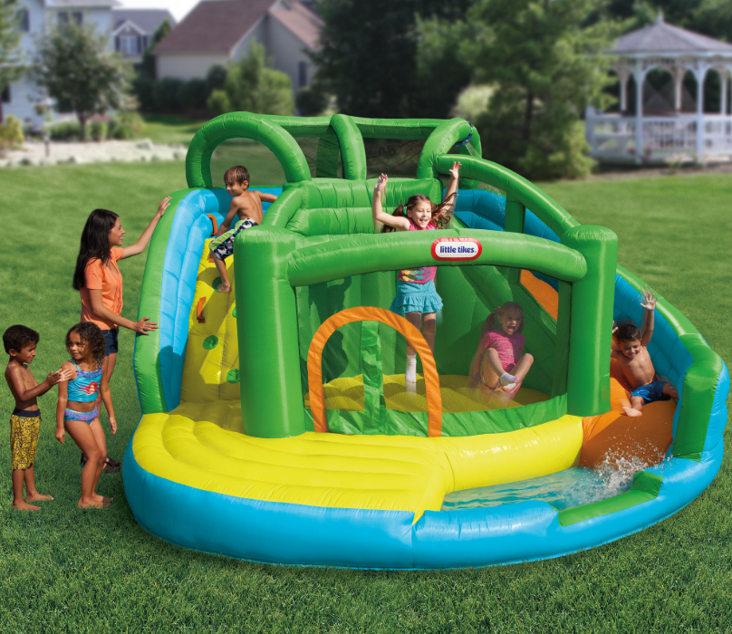 heavy duty inflatable pool slide